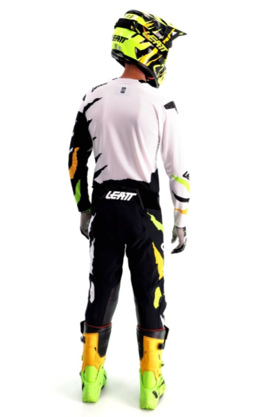 Leatt Moto 5.5 I.K.S / UltraWeld 2023 Citrus Tiger комплект