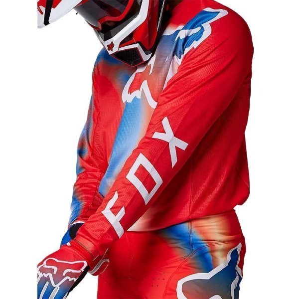 Fox Racing 180 Toxsyk Flow Red джерси Fox Racing 180 Toxsyk Flow Red джерси