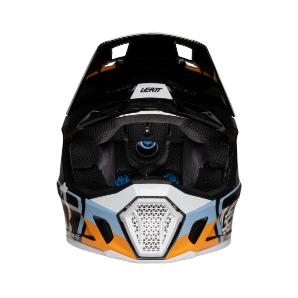 Leatt Kit Moto 7.5 V25 Orange шлем кроссовый + Velocity 4.5 мотоочки