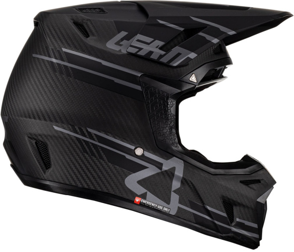 Leatt Kit Moto 9.5 Carbon V24 Black шлем кроссовый + Velocity 6.5 мотоочки Leatt Kit Moto 9.5 Carbon V24 Black шлем кроссовый + Velocity 6.5 мотоочки