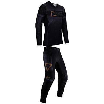 Leatt Moto 5.5 I.K.S / UltraWeld 2025 Stealth комплект