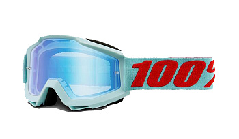 100% Accuri Maldives Mirror Blue Flash Lens мотоочки