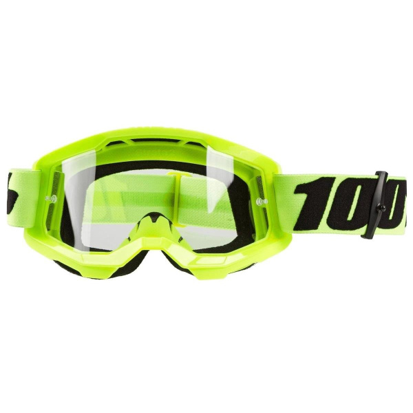 100% Strata 2 Youth Yellow / Clear Lens мотоочки подростковые 100% Strata 2 Youth Yellow / Clear Lens мотоочки подростковые