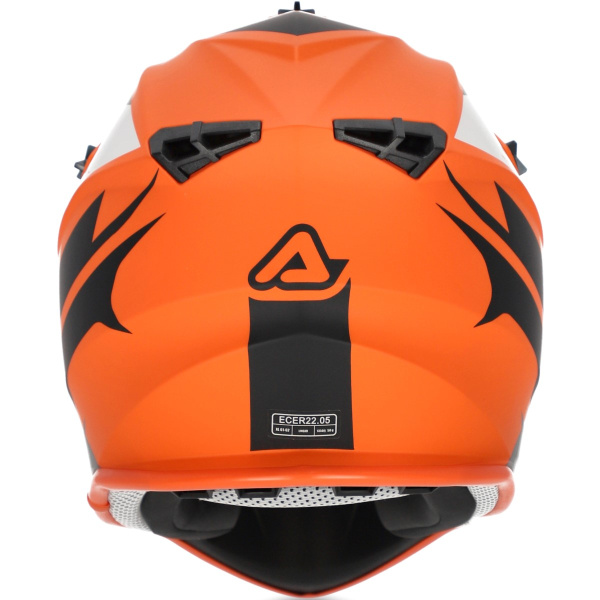 Acerbis Linear Orange/White шлем внедорожный