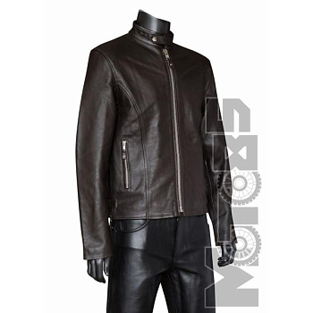 First M202BRT Куртка кожаная Пилот, коричневый, 4XL- 5XL