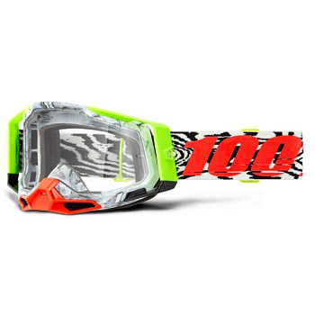 100% Racecraft 2 Engal / Clear мотоочки 100% Racecraft 2 Engal / Clear мотоочки