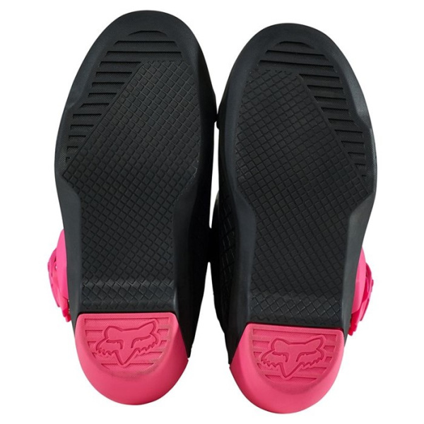 Fox Comp Womens 2023 мотоботы женские, чёрно-розовый Fox Comp Womens 2023 мотоботы женские, чёрно-розовый