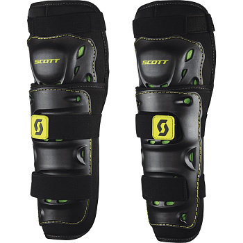 Scott Knee Guard MX наколенники, черно-зеленый