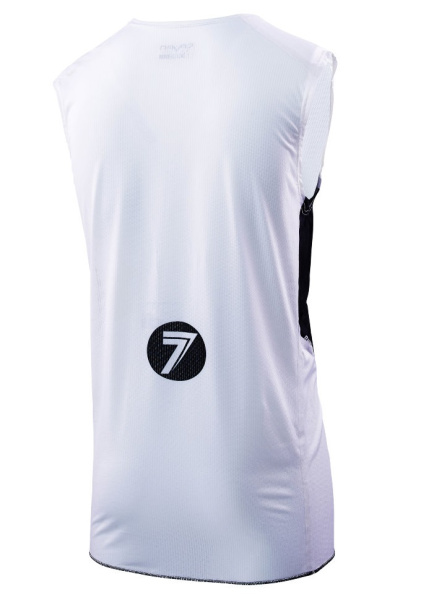 Seven Zero Staple Over Jersey White жилет на джерси