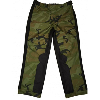 Blind Pigeon мотоштаны эндуро, зеленый камуфляж