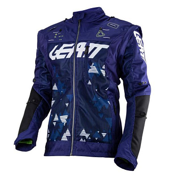 Leatt Moto 4.5 X-Flow 2023 Blue мотокуртка эндуро