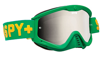 Spy Whip Speed Week мотоочки, зелено-желтый, серая линза