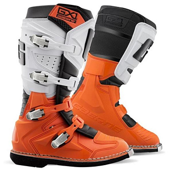 Gaerne GX1 Goodyear мотоботы, оранжево-белый
