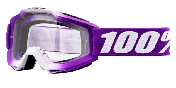 100% Accuri JR Framboise / Clear Lens мотоочки подростковые