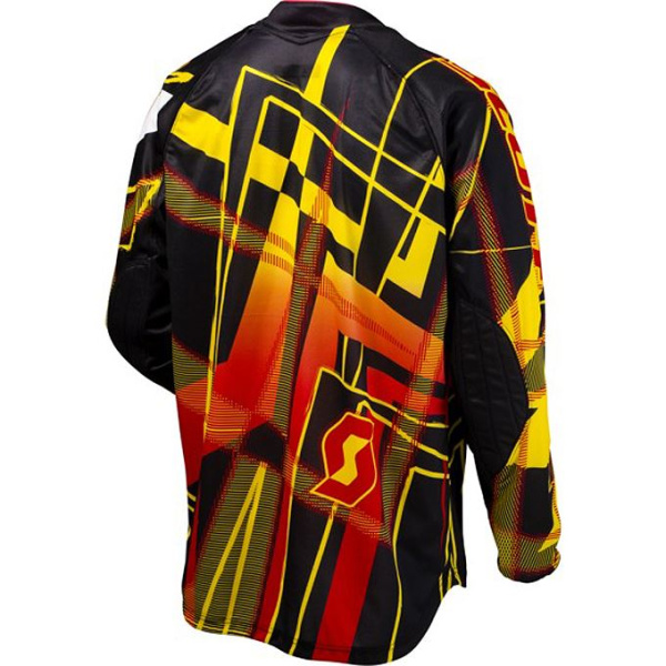 Scott 350 Hyper Kids джерси детская, желто-красно-черный