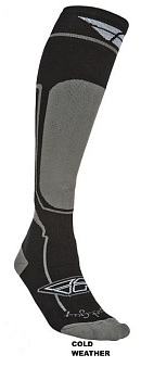 Fly Racing Cold Weather Sock мотоноски тёплые, черный