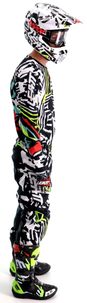 Leatt 3.5 Ride Kit Mini 2023 Zebra комплект детский, мотоштаны + джерси Leatt 3.5 Ride Kit Mini 2023 Zebra комплект детский, мотоштаны + джерси