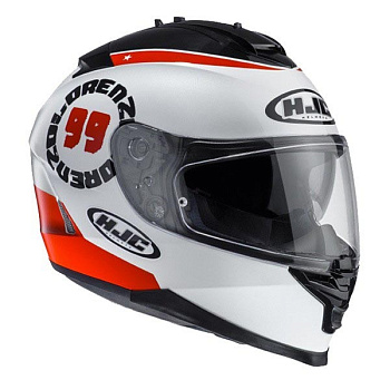 HJC IS-17 Lorenzo Angel 99 MC1 шлем интеграл