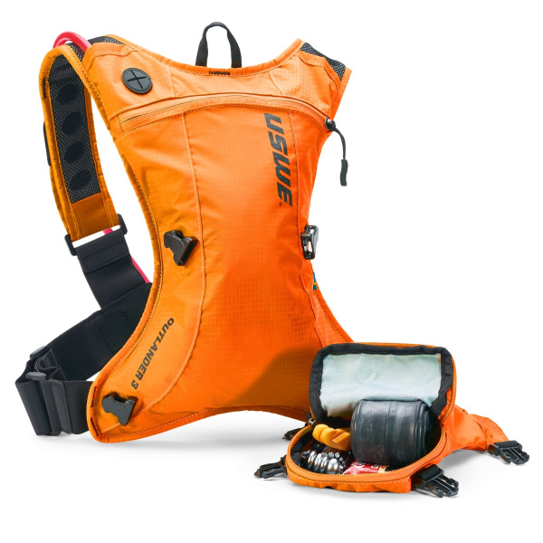 USWE Outlander 3L Hydration Pack (1.5L) Factory Orange рюкзак-гидропак