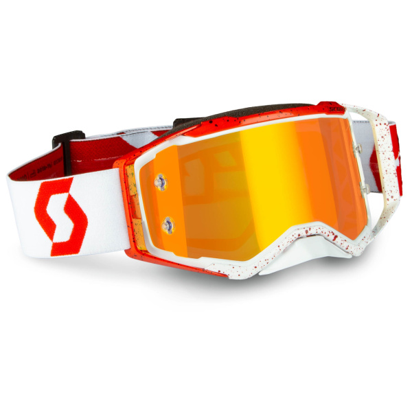 Scott Prospect Red/White Orange Сhrome Lens мотоочки