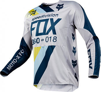 Fox Racing 360 Draftr 2018 джерси, серо-темно-синий Fox Racing 360 Draftr 2018 джерси, серо-темно-синий
