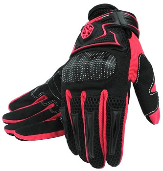 Scoyco MC23 мотоперчатки, красно-черный