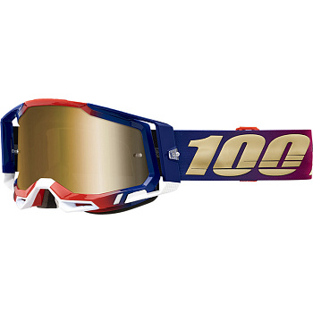 100% Racecraft 2 United / True Gold Lens мотоочки