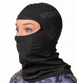 Starks Light Smooth подшлемник бесшовный, чёрный