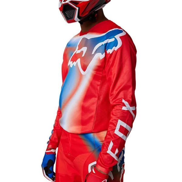 Fox Racing 180 Toxsyk Flow Red джерси Fox Racing 180 Toxsyk Flow Red джерси