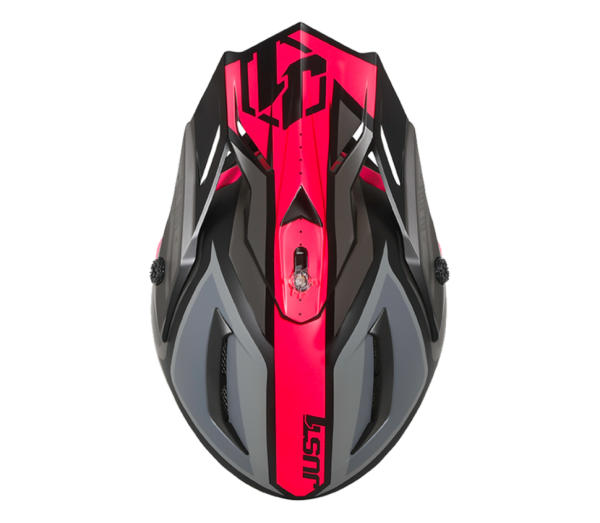 Just1 J38 Blade шлем кроссовый, розово-черный