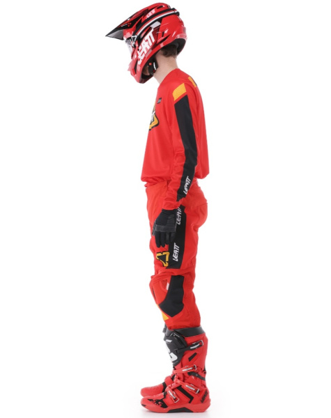 Leatt 3.5 Ride Kit 2024 Red комплект мотоштаны + джерси
