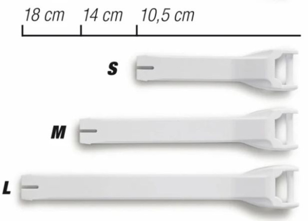Forma ремешок для мотобот L (18см), белый