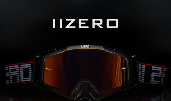 IIZERO Black Mirror Orange Lens мотоочки