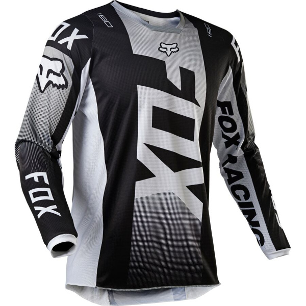 Fox Racing 180 Oktiv Black/White джерси Fox Racing 180 Oktiv Black/White джерси