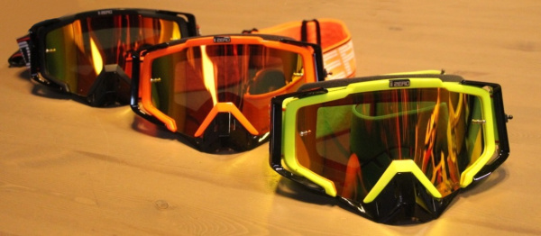 IIZERO Black Clear Lens мотоочки