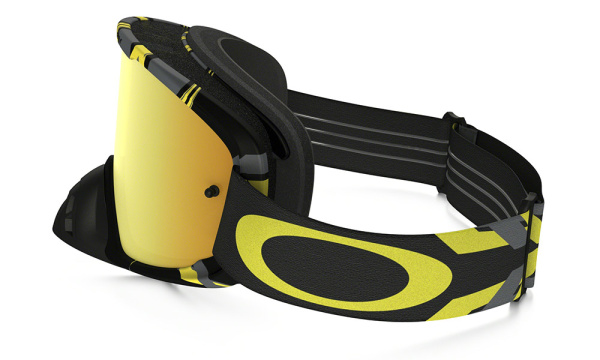 Oakley O-Frame 2.0 Intimidator мотоочки, серо-желтый, желтая линза
