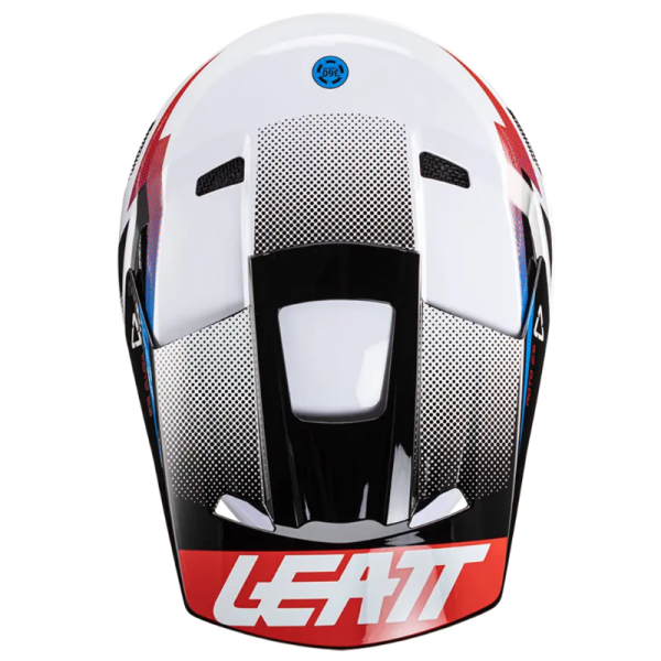 Leatt Moto 2.5 V24 Black/White шлем кроссовый