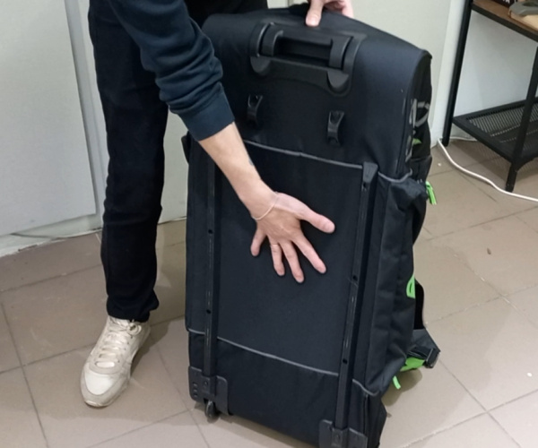 UFO Travel Trolley Black/Green сумка на колесах