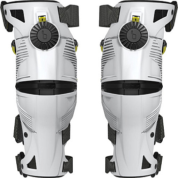 Mobius X8 Knee Brace наколенники, бело-черно-желтый