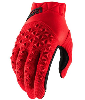 100% Airmatic Red/Black мотоперчатки