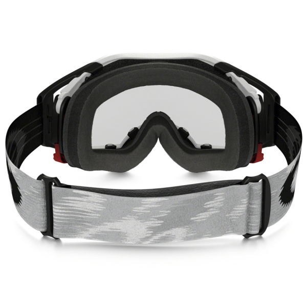 Oakley Airbrake Solid мотоочки белый, прозрачная линза (57-980)