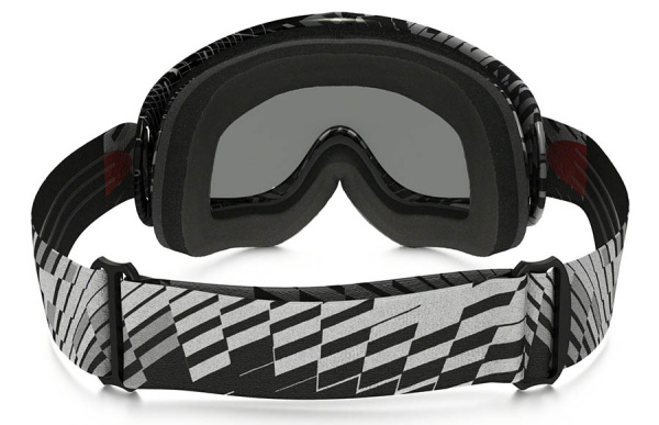 Oakley O-Frame Podium Check мотоочки, темно-серая линза
