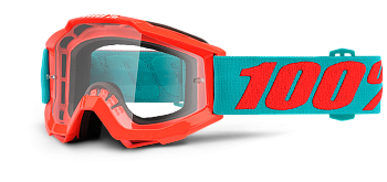 100% Accuri JR Passion Orange Clear Lens мотоочки детские