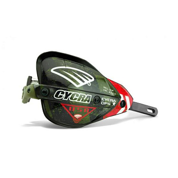 Cycra Ops Probend Bar Pack No clamp Защита рук, камуфляж, красный