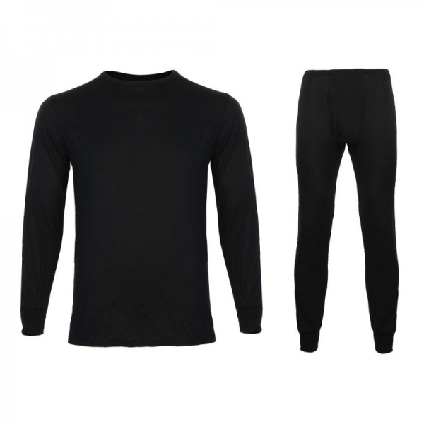 Silver Pinquin 062 термобелье комплект (джемпер+штаны), черный
