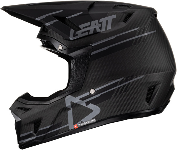 Leatt Kit Moto 9.5 Carbon V24 Black шлем кроссовый + Velocity 6.5 мотоочки Leatt Kit Moto 9.5 Carbon V24 Black шлем кроссовый + Velocity 6.5 мотоочки