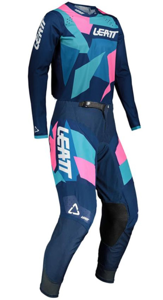 Leatt GPX 4.5 2021 Blue/Pink комплект