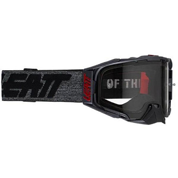 Leatt Velocity 6.5 Graphene Light Grey 58% мотоочки, двойная линза