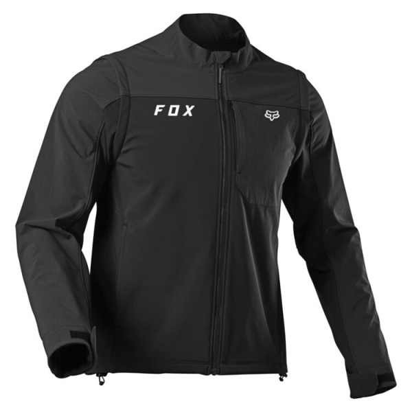 Fox Legion Softshell Jacket Black/Silver мотокуртка Fox Legion Softshell Jacket Black/Silver мотокуртка