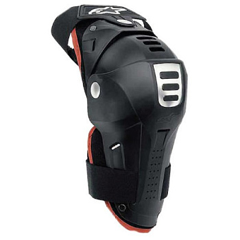 Alpinestars Bionic MX наколенники, черно-красный
